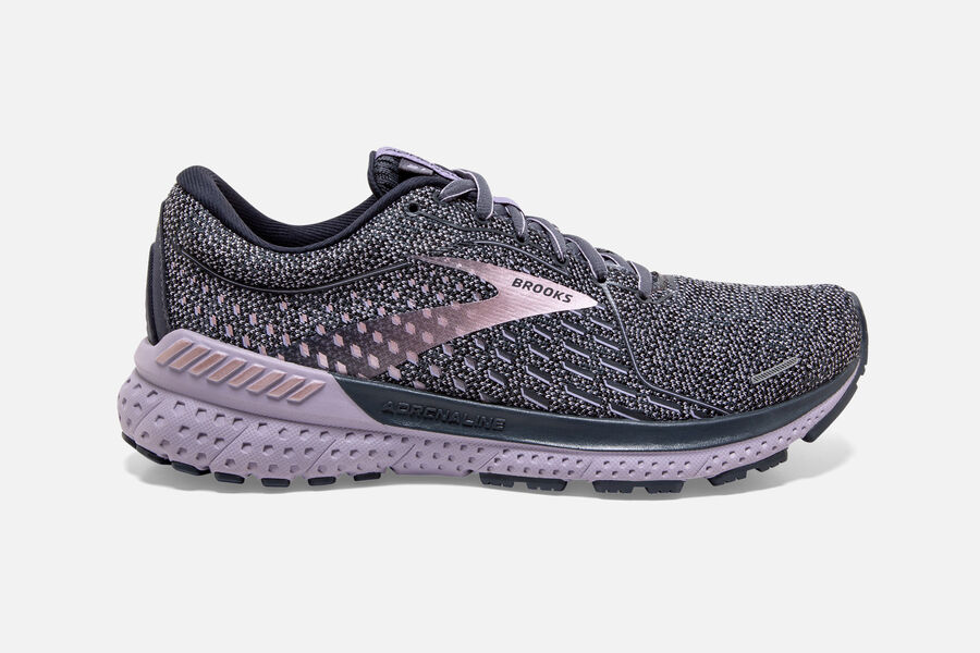 Womens Brooks Adrenaline GTS 21 Walking Shoes Ombre/Lavender/Metallic | Shoes 6479-JUYFL